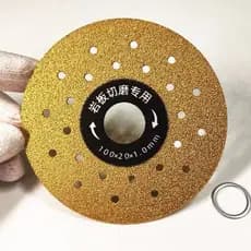 100mm /115mm Disco de corte para esmerilhamento de placas de rocha Super Circular Saw Blade