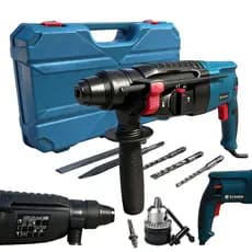 Martelete Rotativo Rompedor 800w Furadeira De Impacto com maleta e acessórios 26mm