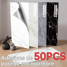 50PCS Painel Placa Adesiva 3d Mármore De Parede Relevo Lavável 30cm X 60cm