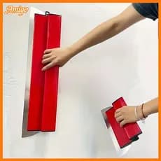 Desempenadeira de Massa Aço Inox Profissional 25/40/60cm – Economize Tempo e Esforço