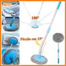 Escova de carro Mop De Limpeza Microfibra Com Alça De Extensão Lavável