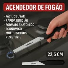 Acendedor De Fogão Original Line Linha Premium 22cm Multi Disparos | Cozinha e Restaurantes Reforçado