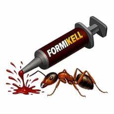 Inseticida Mata Formigas Formikell Grupo Kelldrin Inseticida Para Formigas Doceiras Mata no Ninho