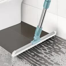 Vassoura Rodo Silicone 2 em 1 Multifuncional para Casa
