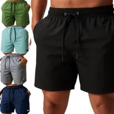 Short Masculino Mauricinho Tactel Elastano Moda Praia Piscina Bermuda Verão