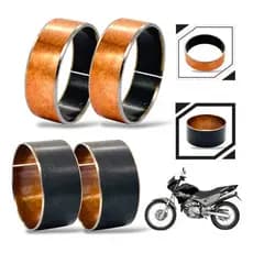 Kit Bucha Garfo Bengala Nx400 Falcon Bronzina Cb600f Hornet