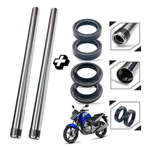 Par Tubo Interno Bengala Cbx 250 Twister Cb 300 + Retentor