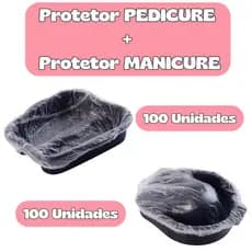 Kit Protetor de bacia MANICURE + Protetor de bacia PEDICURE Descartáveis