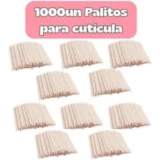 Palitos de Laranjeira para Cutícula Manicure Pedicure Estética Salão de Beleza Spá