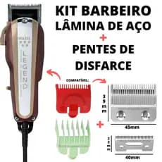 2 Pentes Disfarce 0.5 1.5 + Lâmina De Ferro Super Taper
