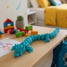 Brinquedo Dragão Articulado Orbe - Colecionável Exclusivo