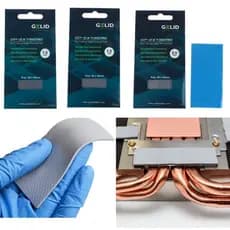 Thermal Pad Gelid GP-Extreme 15W/mk 80x40mm 1.0/1.5/2.0mm | Alta Condutividade p/ GPU CPU Notebook