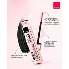 Tratamake Avon Makeup+Care Máscara De Volume Para Cílios