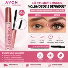 Máscara Para Cílios Legendary Extension 10ml