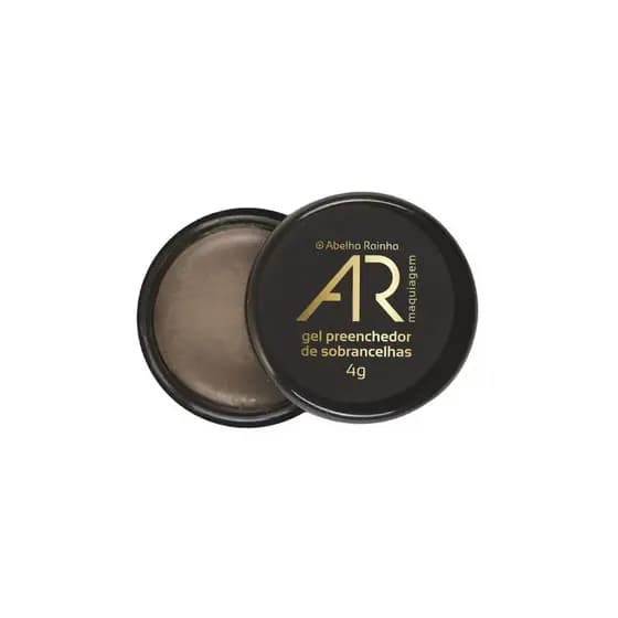 Gel Preencheador de Sobrancelhas AR Maquiagem Abelha Rainha 4g efeito natural à prova d'água.