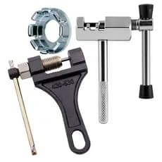 Chave Ferramenta Extrator De Corrente Para Bike E Moto Com Chave De Raio