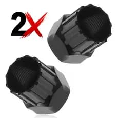 2 Ferramenta Chave Extrator Saca Catraca Roda Livre Bike Bicicleta K7 Cassete
