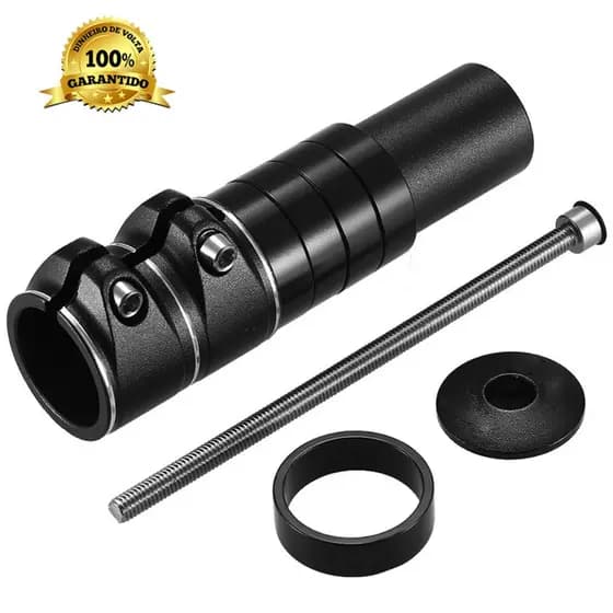 Prolongador Alongador Extensor De Mesa Guidão Suspensão Espiga Bike Bicicleta Mtb