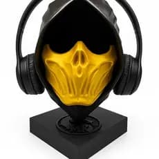 Suporte Para Headset Fone De Ouvido Gamer  Scorpion Mortal Kombat