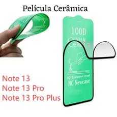 Película Cerâmica 3D Hidrogel Flexível Para Xiaomi Note 13 / Note 13 Pro / Note 13 Pro Plus