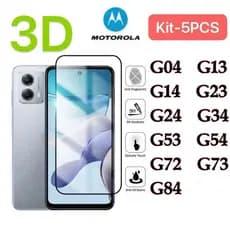 Película de Vidro 3D Moto G Todos os modelos G04 (--) G84