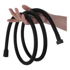 Engate Flexível P/ Ducha Higiênica 1.20cm Preto Fosco Black