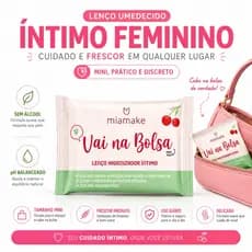 Lenço Umedecido Íntimo Feminino Kit C/2 a 5 pH Balanceadoo | Frescor, Higiene e Conforto | Ciclo Menstrual  - Viagens