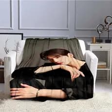Série True Beauty Hwang In Youp Cha EunWoo Cobertor de Flanela Arte Estrela Cobertor Quente para Cama Quarto Sofá Cobert