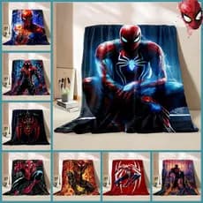 Cobertor Marvel Homem-Aranha, Cobertor Macio e Fofo, Cobertor Luxuoso Tamanho King para Crianças, Meninos e Adultos, Cob