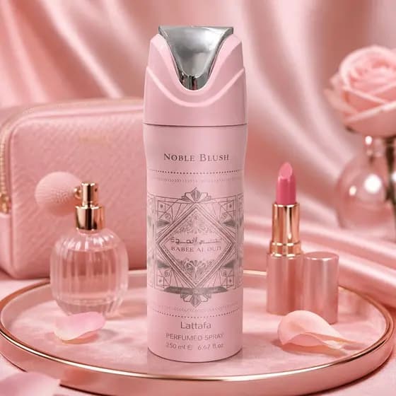 Perfume Spray Feminino Bade'e Noble Blush Lattafa Original - 200ml