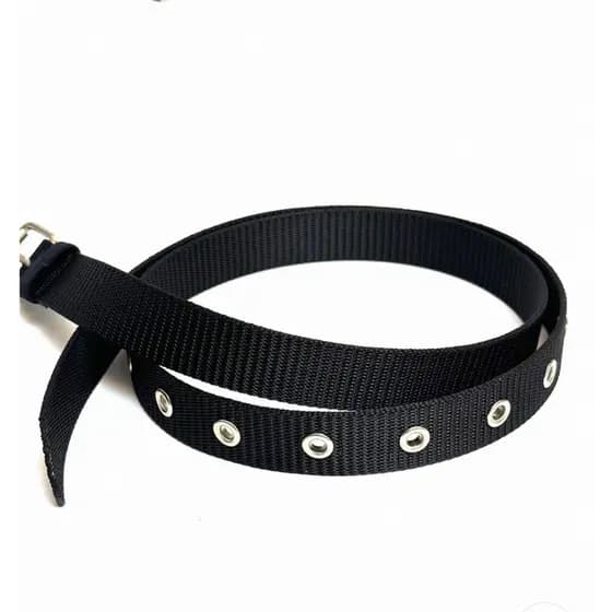 Cinto Infantil Menino Menina De Lona Nylon e De Couro Sintetico Simples Cinto Para Crianças Casual