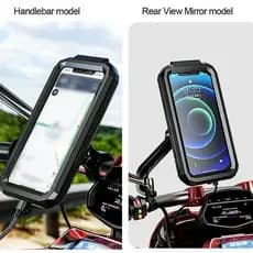 Suporte Para Celular À Prova D'água Guiador De  Motocicleta--(todos os celulares)