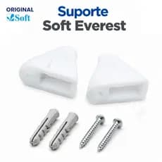 Suporte Parede Purificador de Água Soft Everest Compatível Soft Plus, Soft Star, Soft Fit, Soft Slim
