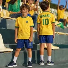 Conjunto Infantil Masculino de dry fit 2 ao 14 anos