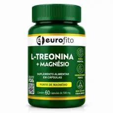 L-Treonina + Magnésio - Suplemento alimentar em cápsulas melhore o corpo e a mente