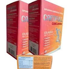 Suplemento Alimentar Cartifull Cúrcuma 60caps 500mg - A2f Sabor Sem Sabor