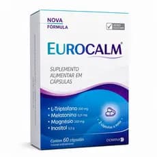 Suplemento Alimentar em Cápsulas Eurocalm