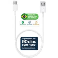 Cabo Carregador Samsung Galaxy Turbo A10 A01 A02 A03 J2 J4 J5 J6 J7 J8 S4 S5 S7 Edge Original