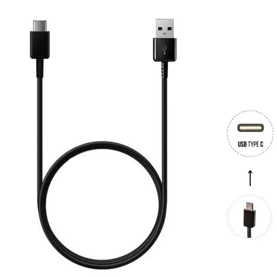 Cabo Carregador Original Tipo C Galaxy A31 A50 A35 A54 A55 M34 M35 M36 M55 S24 S25