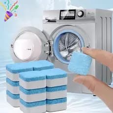 Kit Limpador Pastilha de máquina de lavar roupa, comprimido efervescente sólido para remover manchas