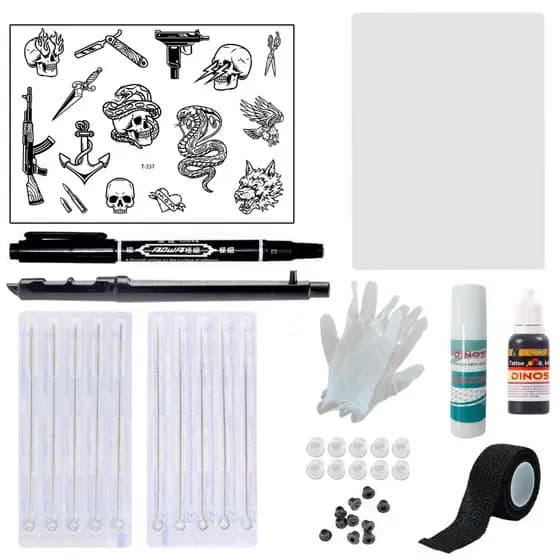 Caneta Para Tatuagem Manual E Ferramenta Para PráTica De Tatuagem Ferramenta Simples Para Iniciantes