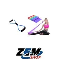 Faixa Elástica em 8 e Faixa Elástica Fisioterapia &_& TopZemShop&