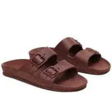 Chinela Birken Feminina Babuche Slide Sola Reta Baixa Todas as Cores a Pronta Entrega