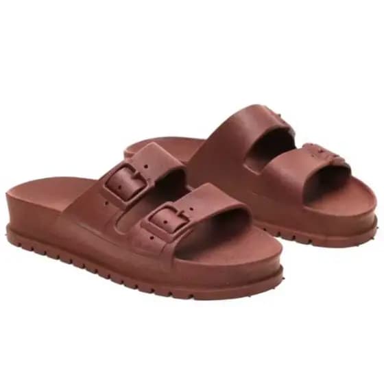 Chinelo Birken Macia Alta Slide Papete Babuche Feminino Conforto Leve Envio Imediato