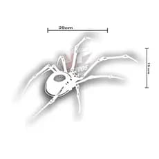 Adesivo Aranha de Bh original 29 cm  ideal para viseira de capacete, tanque, carro, caminhão e baike