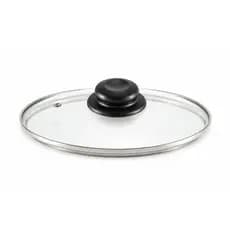 Tampa de Vidro 26 Cm Original Avulsa  Tamanho Padrão Universal Para Panela Caçarola Fervedor Frigideira