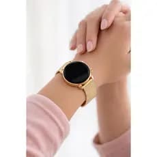 Relógio Digital Led De Pulso Feminino Redondo Elegante