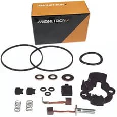 Suporte Escovas Motor Partida Arranque + Guarnições Titan 150 Fan 150 Bros 150 Titan 160 Fan 160 Bros 160 Biz 125