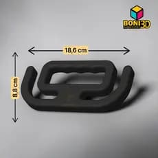 Carregador de Sacolas - Suporte de Sacola até 16 KG - Ergonômico e Facil Uso