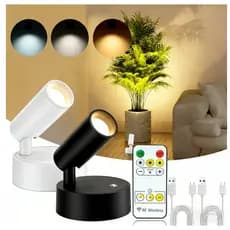 Luminária para quarto sem fio recarregável LED Leitura arandela de parede abajur de cabeceira